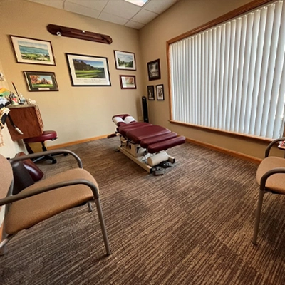 Chiropractic Gahanna OH Second Adjustment Room